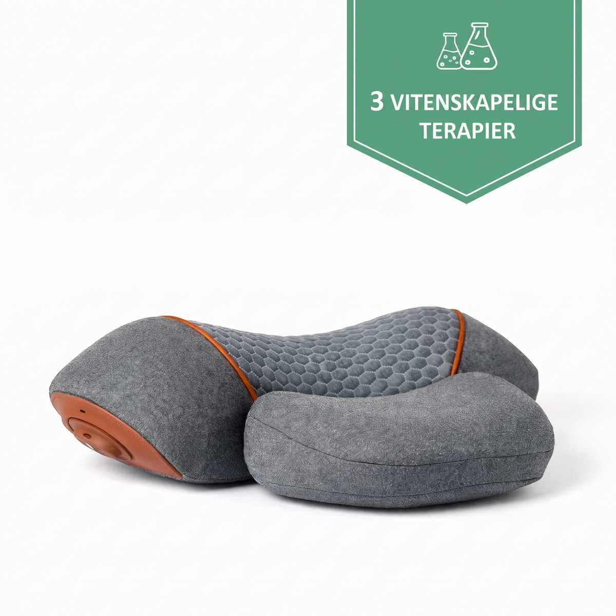 Mowello Ro™ – Nakkepute med varme, vibrasjon og mykt løft