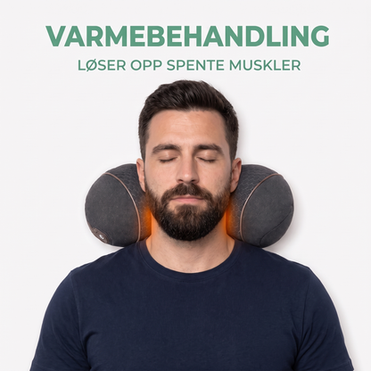 Mowello Ro™ – Nakkepute med varme, vibrasjon og mykt løft