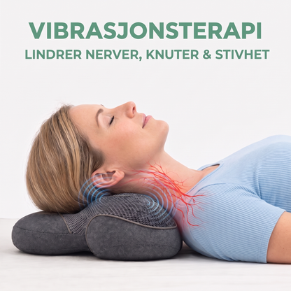 Mowello Ro™ – Nakkepute med varme, vibrasjon og mykt løft